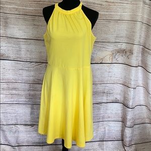 NWT Yellow Halter Dress Size XL